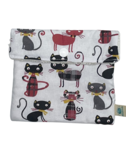 Pochette savon chat