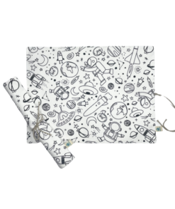 Feuille coloriage réutilisable cosmos