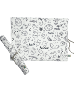 Feuille coloriage réutilisable Glace