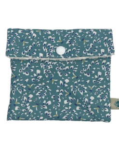 Pochette savon bleue
