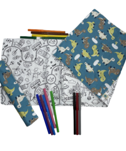 Rouleau coloriage dinosaure