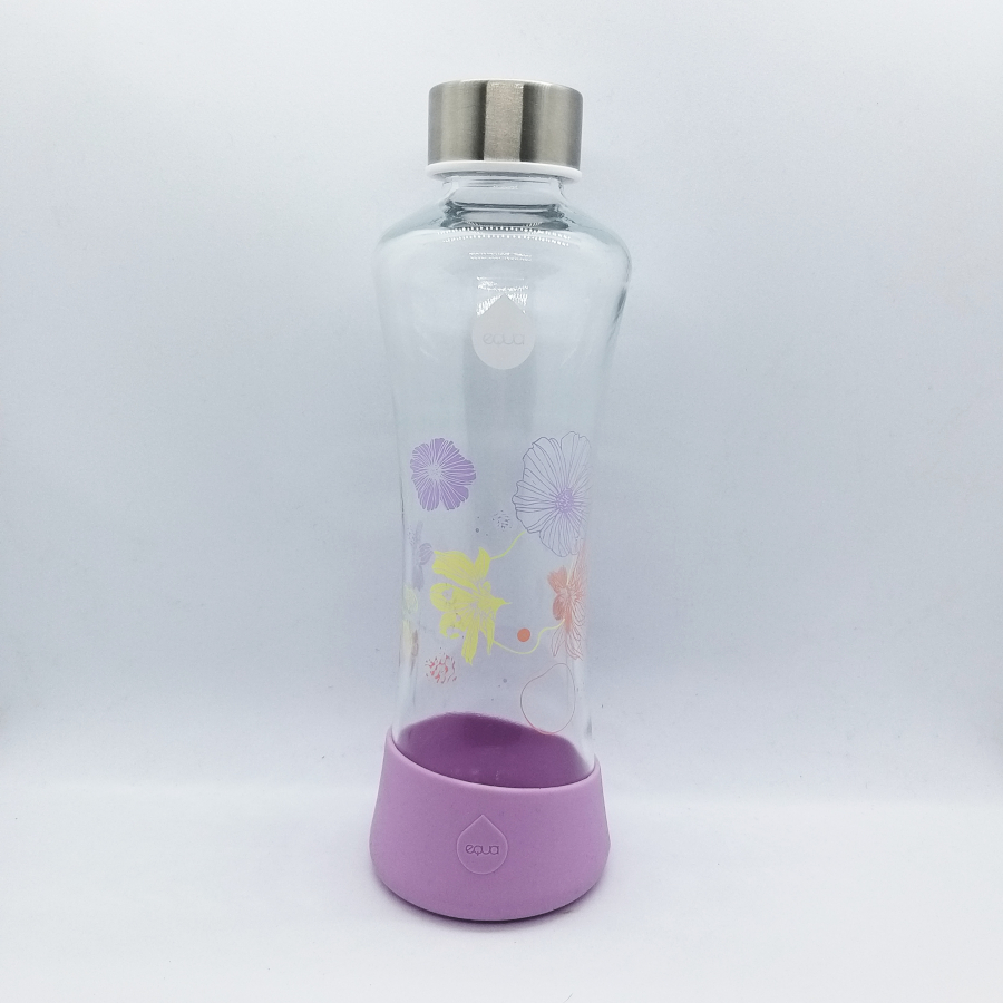 Gourdes réutilisables et bouteilles d'eau en verre