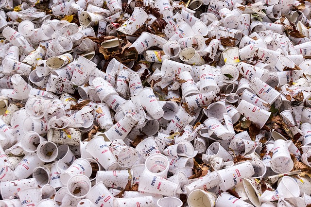 déchets au travail