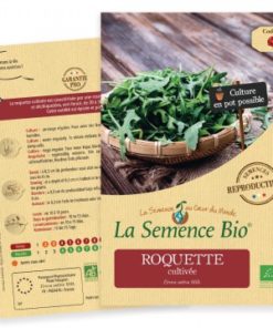 la roquette cultivée bio
