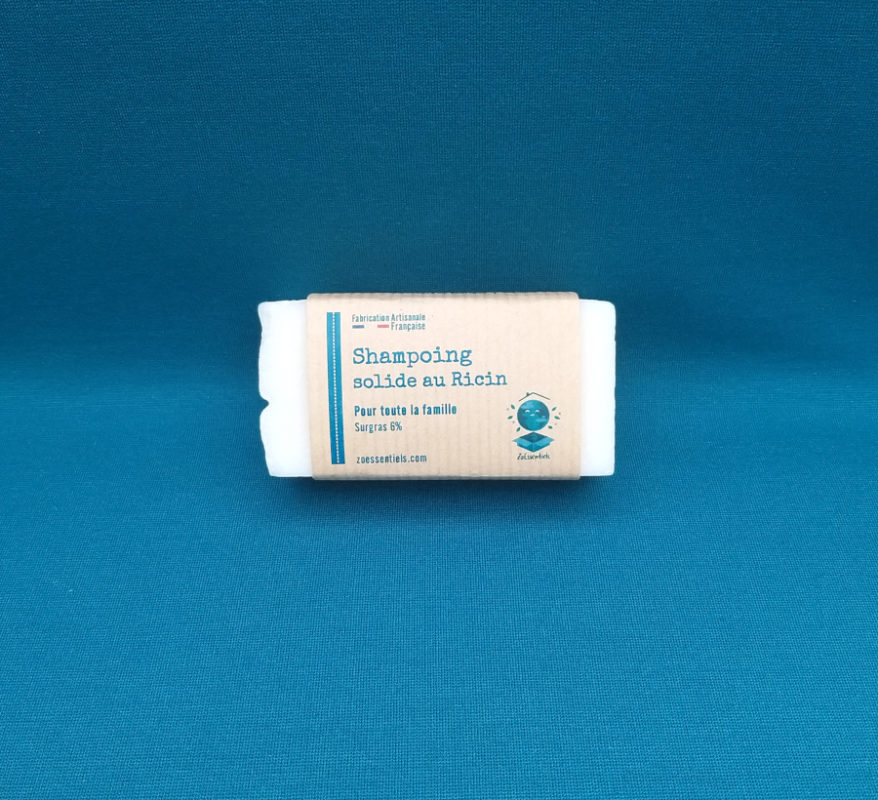 shampoing solide au ricin