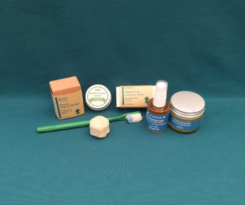 trousse de toilette zero dechet